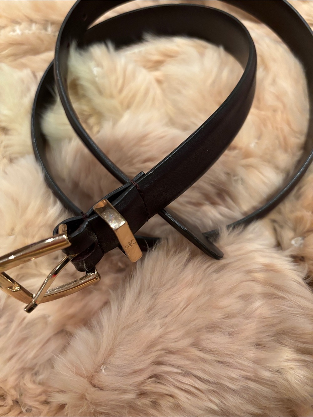Calvin Klein Italian calf skin belt